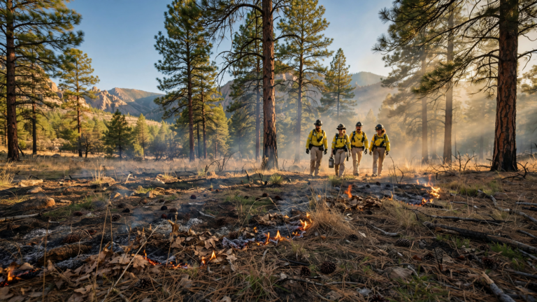 Prescott’s Fire-Adapted Forest: How Planned Burning Protects a Mountain Town