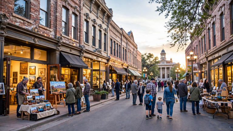 Prescott’s First Friday Art Walk: How Downtown Becomes an Open-Air Gallery