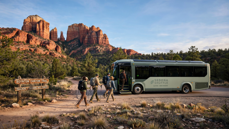 Sedona’s Free Trailhead Shuttle Is Turning Red-Rock Access Into a Shared Public Place