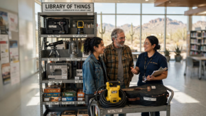 The Library Shelf That Lends More Than Books: How Arizona Neighbors Share the Tools of Everyday Life The Library Shelf That Lends More Than Books: How Arizona Neighbors Share the Tools of Everyday Life
