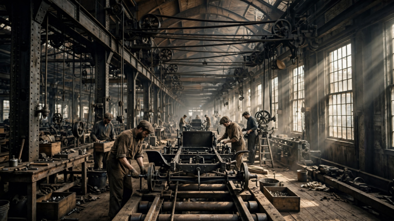 The Moving Assembly Line: How Ford Made the Automobile an American Habit