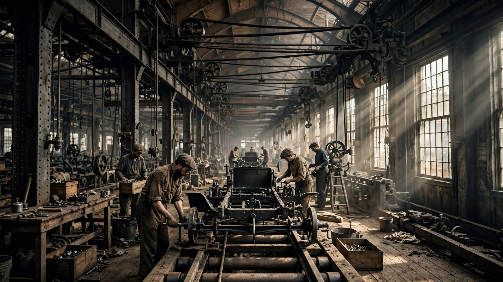 The Moving Assembly Line: How Ford Made the Automobile an American Habit