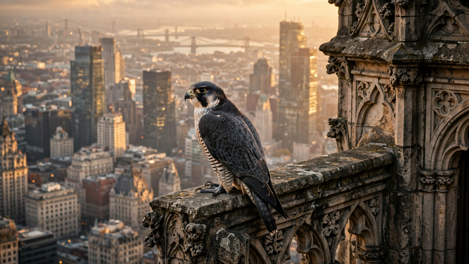 The Peregrine Falcon: How a Vanishing Bird Found a Future in the City